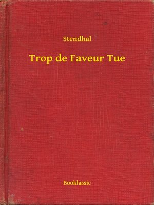 cover image of Trop de Faveur Tue
